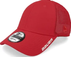 Fashion Bauer Team 9FORTY Cap Trucker - Red