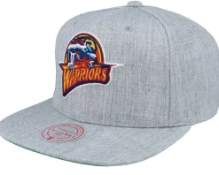 Best Mitchell & Ness Team Heather 2.0 Grey Heather Snapback -