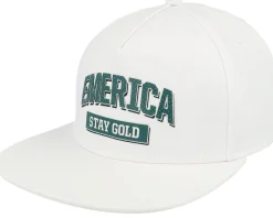 Snapback-Emerica Team Stay Gold Snapback - White