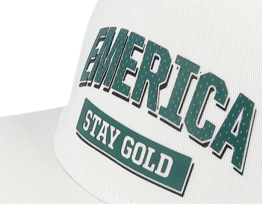 Snapback-Emerica Team Stay Gold Snapback - White