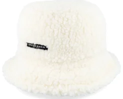 Buckets-Seeberger Teddy Hat Turnable Off Bucket - White