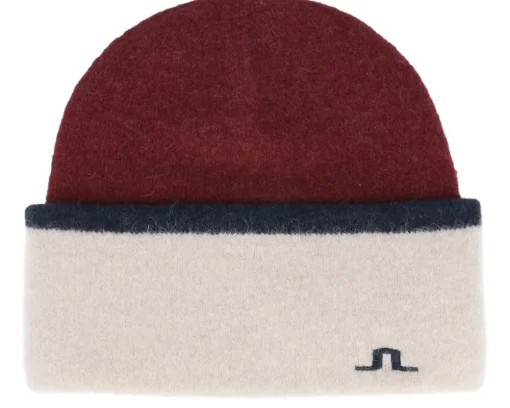 Sale J.Lindeberg Teela Alpaca Mix Hat Asphalt Cuff - Grey
