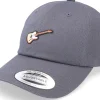 Dad Cap-Abducted Tele Guitar Patch Dark Grey Dad Cap -