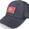 Trucker-American Needle Tennessee Raglan Bones Patch Navy Trucker -