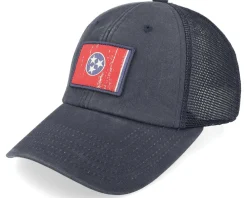 Trucker-American Needle Tennessee Raglan Bones Patch Navy Trucker -