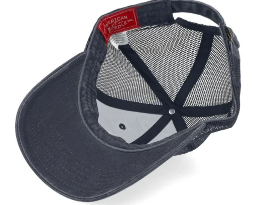Trucker-American Needle Tennessee Raglan Bones Patch Navy Trucker -