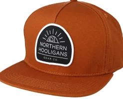 Snapback-Northern Hooligans Tent Brown Snapback -