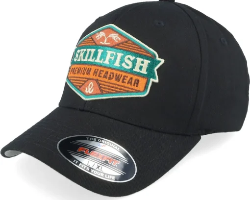 Sale Skillfish Terraflame Logo Black Wooly Combed Flexfit -