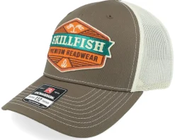 Best Skillfish Terraflame Logo 112fp Split Chocolate Chip/Birch Trucker -