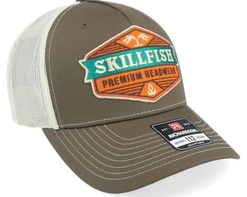 Best Skillfish Terraflame Logo 112fp Split Chocolate Chip/Birch Trucker -