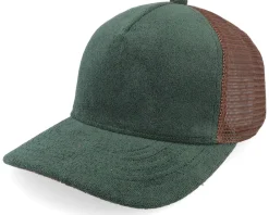 Trucker | Blanks-Equip Terry Dark /Brown A-frame Trucker - Green