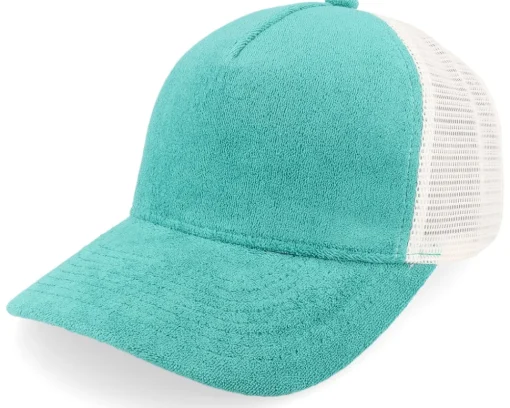 Trucker | Blanks-Equip Terry Dark /Brown A-frame Trucker - Green