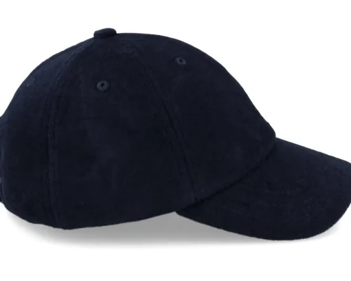 Dad Cap-Equip Terry Navy Dad Cap - Blue