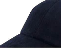 Dad Cap-Equip Terry Navy Dad Cap - Blue