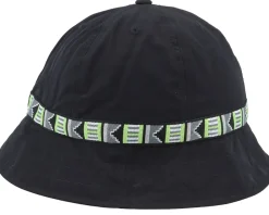 Buckets-HUF Teton Bell Hat Bucket - Black