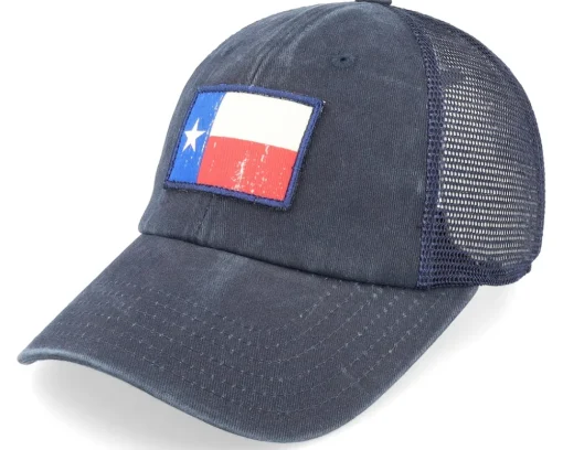 Trucker-American Needle Texas Ballpark Mesh Ivory-desert Trucker - Orange