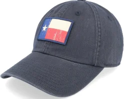 Dad Cap-American Needle Texas Ballpark Patch Navy Dad Cap -