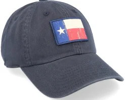 Dad Cap-American Needle Texas Ballpark Patch Navy Dad Cap -