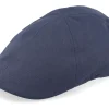 Hot Stetson Texas Cotton Navy Flat Cap -