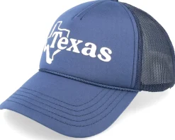 Best American Needle Texas Foamy Valin Navy Trucker -