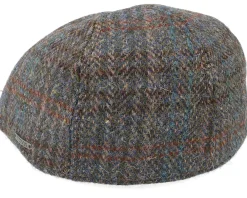 Hot Stetson Texas Harris Tweed Flat Cap -