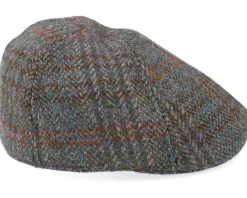Hot Stetson Texas Harris Tweed Flat Cap -
