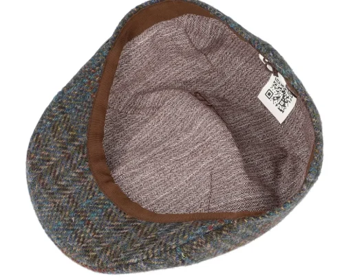 Hot Stetson Texas Harris Tweed Flat Cap -