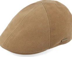 Outlet Stetson Texas Soft Cotton Brown Flatcap -