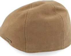 Outlet Stetson Texas Soft Cotton Brown Flatcap -