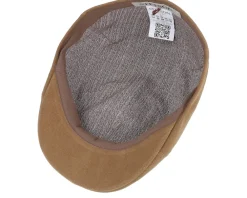 Outlet Stetson Texas Soft Cotton Brown Flatcap -