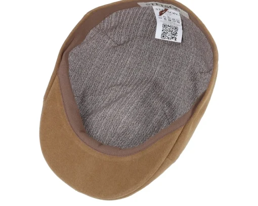Outlet Stetson Texas Soft Cotton Brown Flatcap -