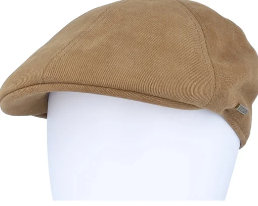 Outlet Stetson Texas Soft Cotton Brown Flatcap -