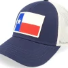 Trucker-American Needle Texas Twill Valin Patch Ivory Navy/White Trucker -