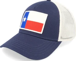 Trucker-American Needle Texas Twill Valin Patch Ivory Navy/White Trucker -