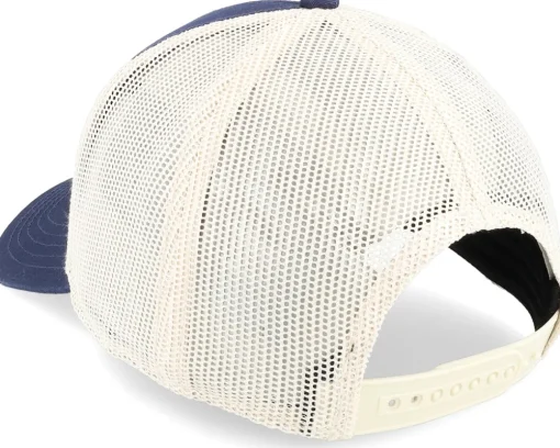 Trucker-American Needle Texas Twill Valin Patch Ivory Navy/White Trucker -