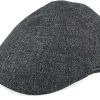Fashion Stetson Texas Virgin Wool/Linen Grey Flat Cap -