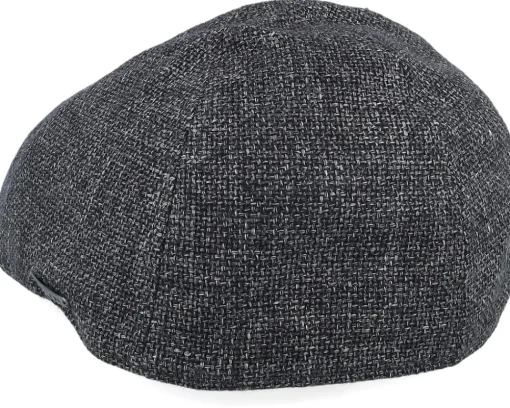 Fashion Stetson Texas Virgin Wool/Linen Grey Flat Cap -