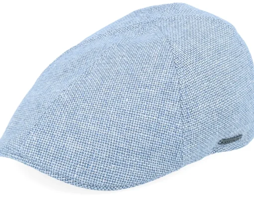 Sale Stetson Texas Virgin Wool/Linen Soft Blue 5-Panel -