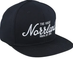 Snapback-SQRTN Tgn Big-fit Cap Black Snapback -