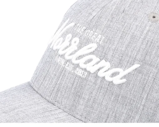 Sale SQRTN Tgn Script Hooked Cap Adjustable - Grey