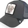 Trucker-Goorin Bros. The Big Elephant Seasonal Core Charcoal A-Frame Trucker -