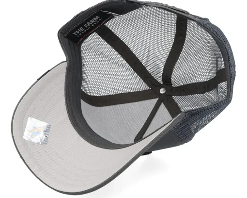 Trucker-Goorin Bros. The Big Elephant Seasonal Core Charcoal A-Frame Trucker -