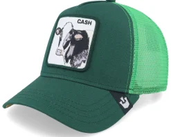 Trucker-Goorin Bros. The Cash Cow Green Trucker -