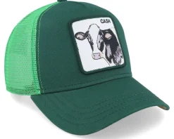Trucker-Goorin Bros. The Cash Cow Green Trucker -