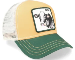 Trucker-Goorin Bros. The Cash Cow Yellow/White/Green Trucker -