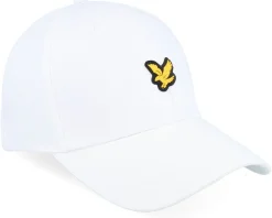 Clearance Lyle & Scott The Course Cap White Flexfit -