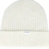 Cuff Beanies-Coal The Dan Off Cuff - White