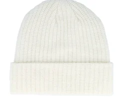 Cuff Beanies-Coal The Dan Off Cuff - White