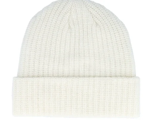 Cuff Beanies-Coal The Dan Off Cuff - White
