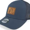 Trucker-Moomin The Groke Engraved Patch Navy Trucker - Blue